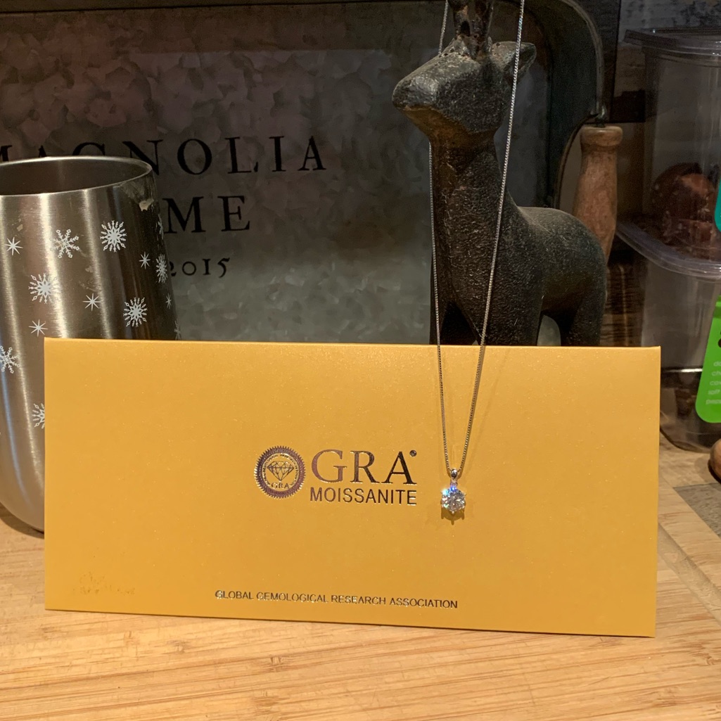 186 2 Ct Moissanite Necklace